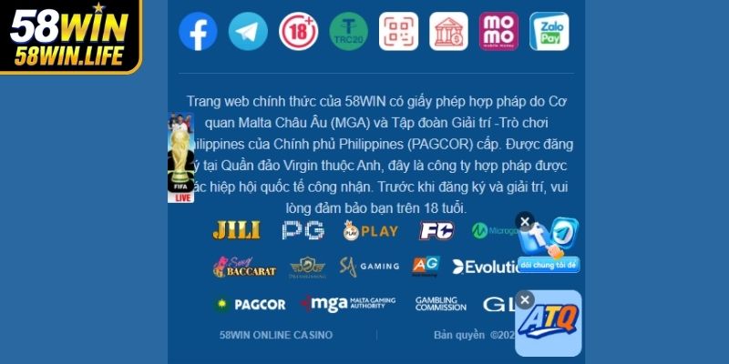 Định hướng hoạt động tương lai của thương hiệu 58Win