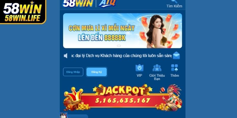 Giới thiệu tổng quan thương hiệu 58Win